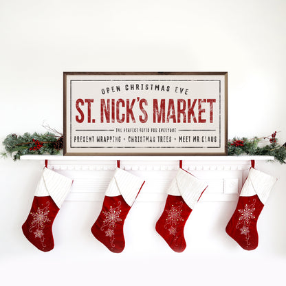 St. Nick's Market White