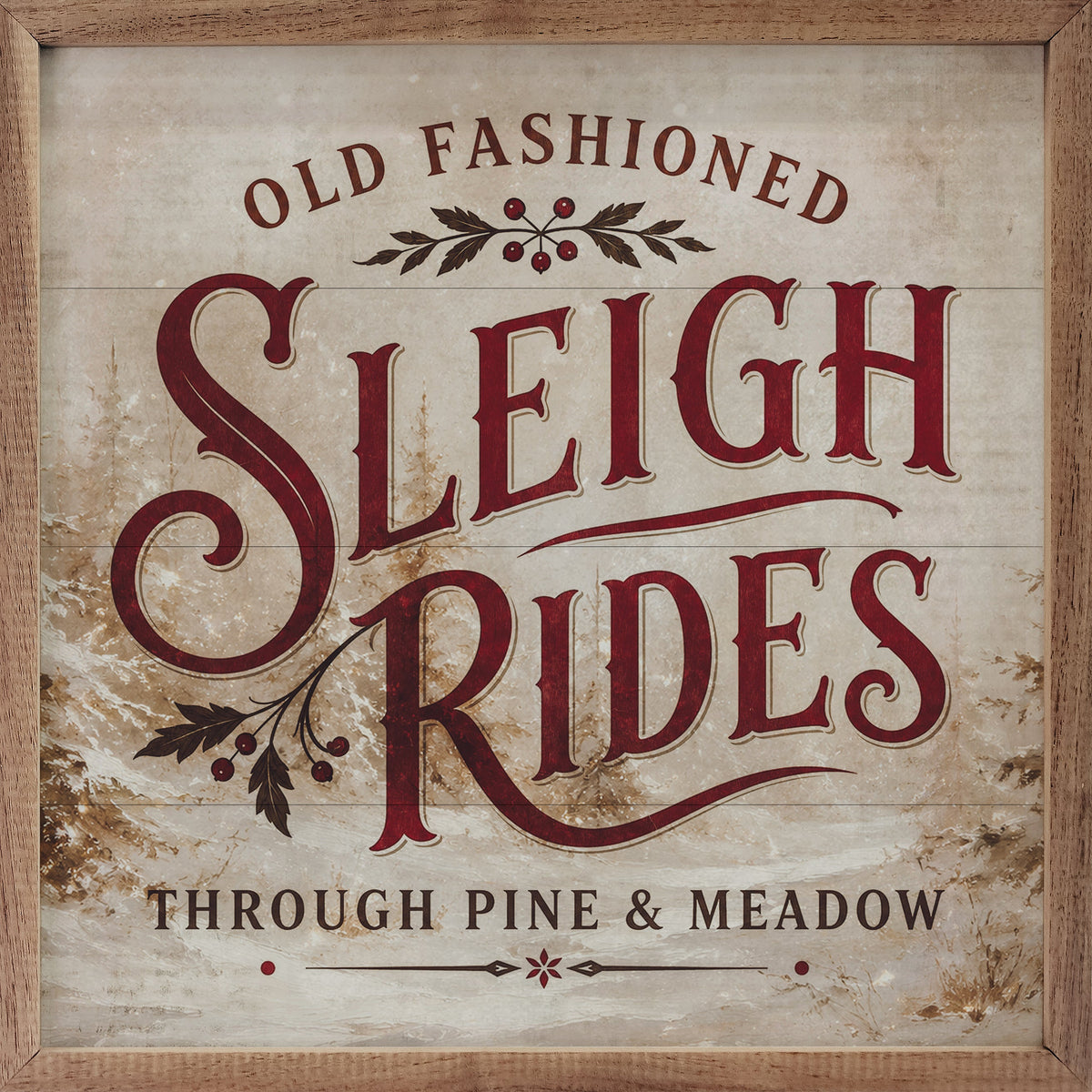 Old Fashioned Sleigh Rides
