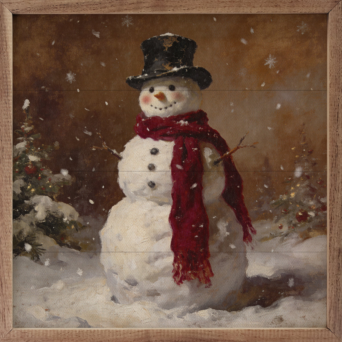 Woodland Snowman