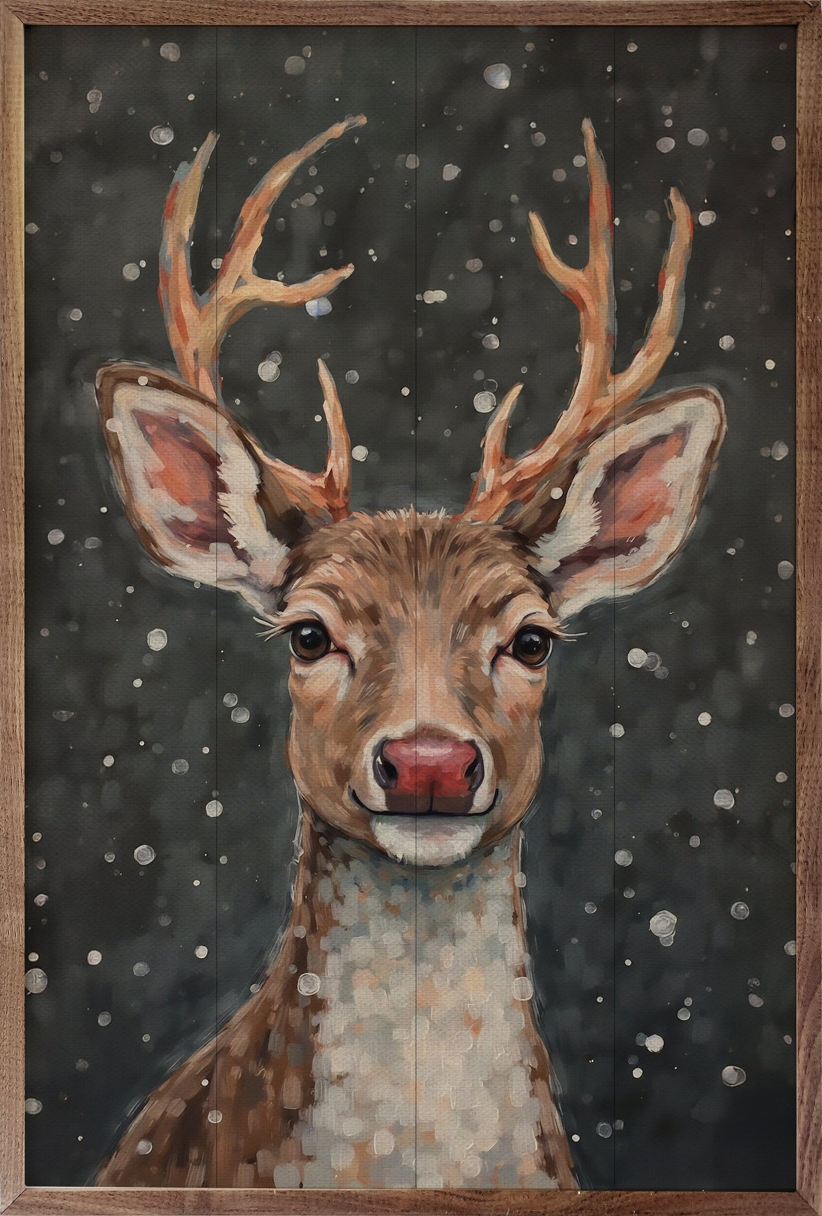 Reindeer With A Red Nose