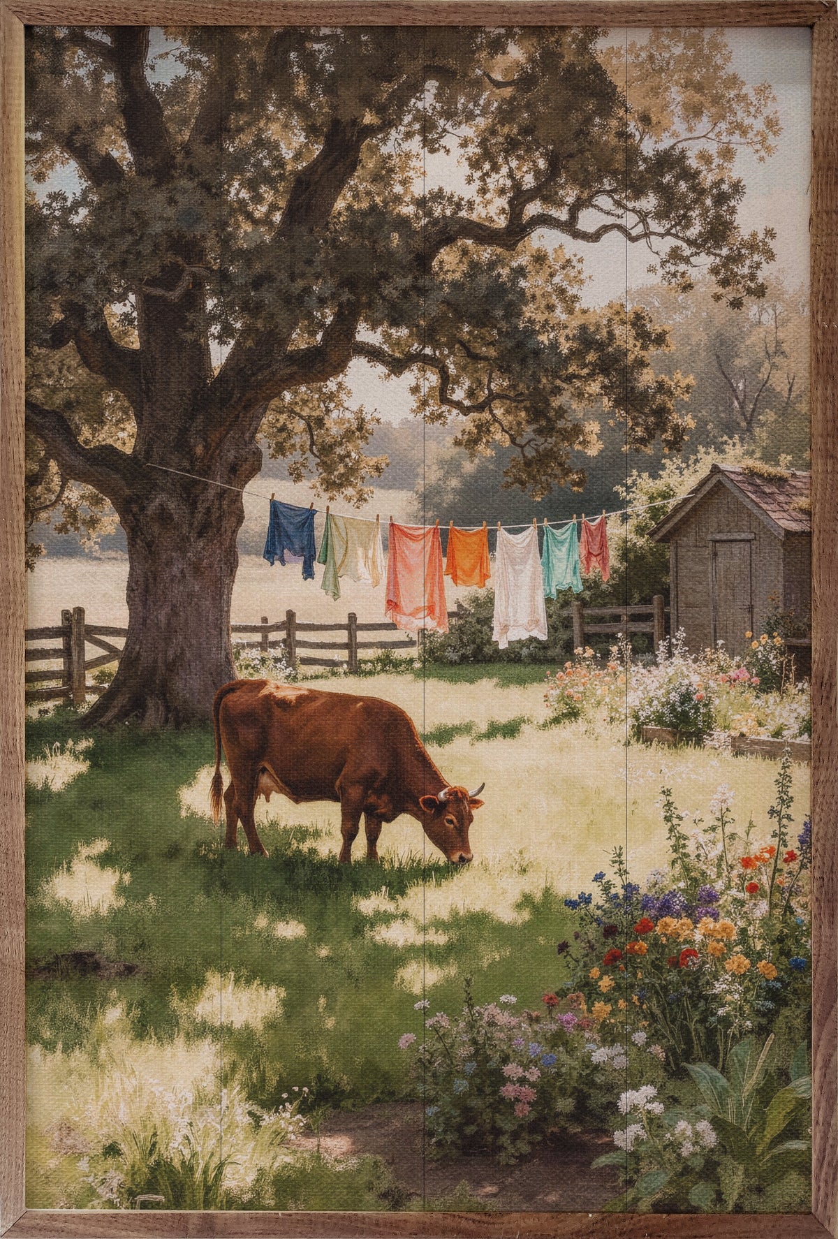 Laundry In The Backyard