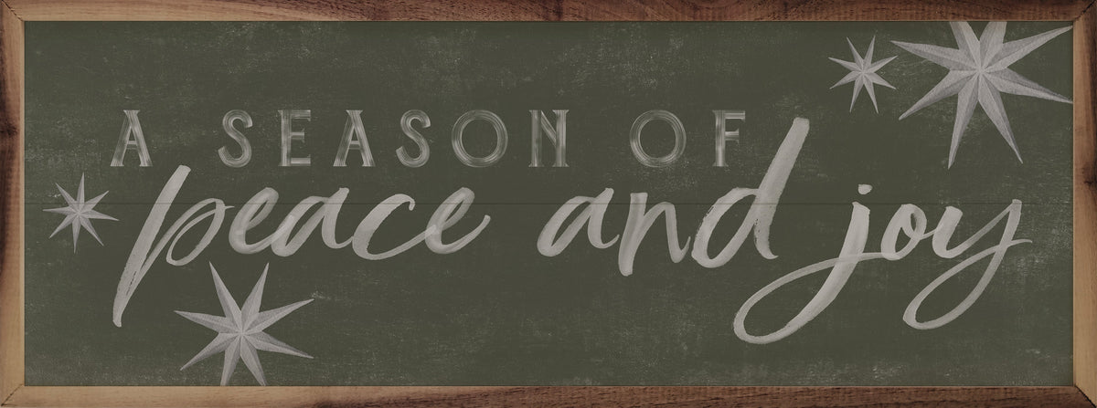A Season Of Peace And Joy Green