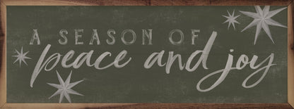 A Season Of Peace And Joy Green