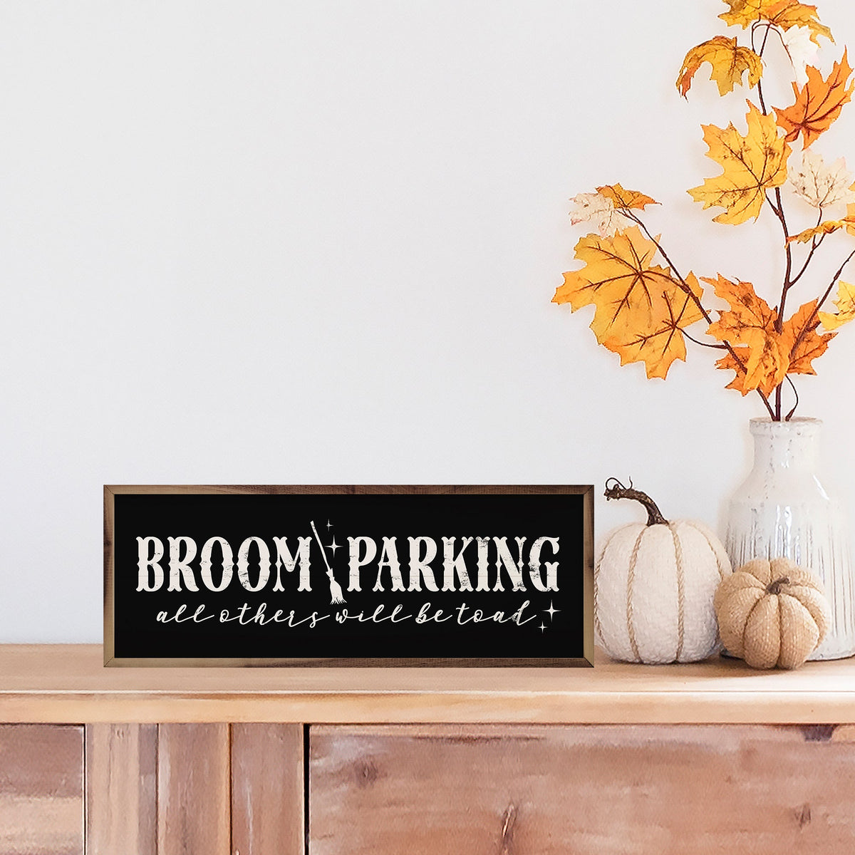 Broom Parking All Others Will Be Toad Black