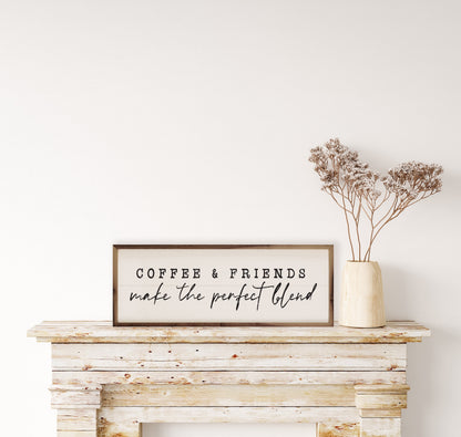 Coffee And Friends White