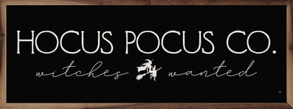 Hocus Pocus Co Witch Black