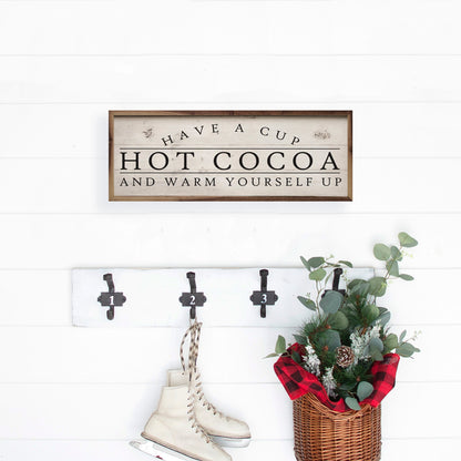Hot Cocoa Have A Cup Whitewash