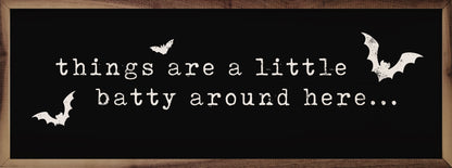 Things Are A Little Batty Black