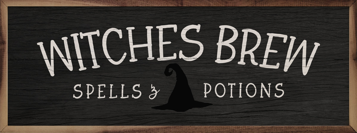 Witches Brew Hat Black