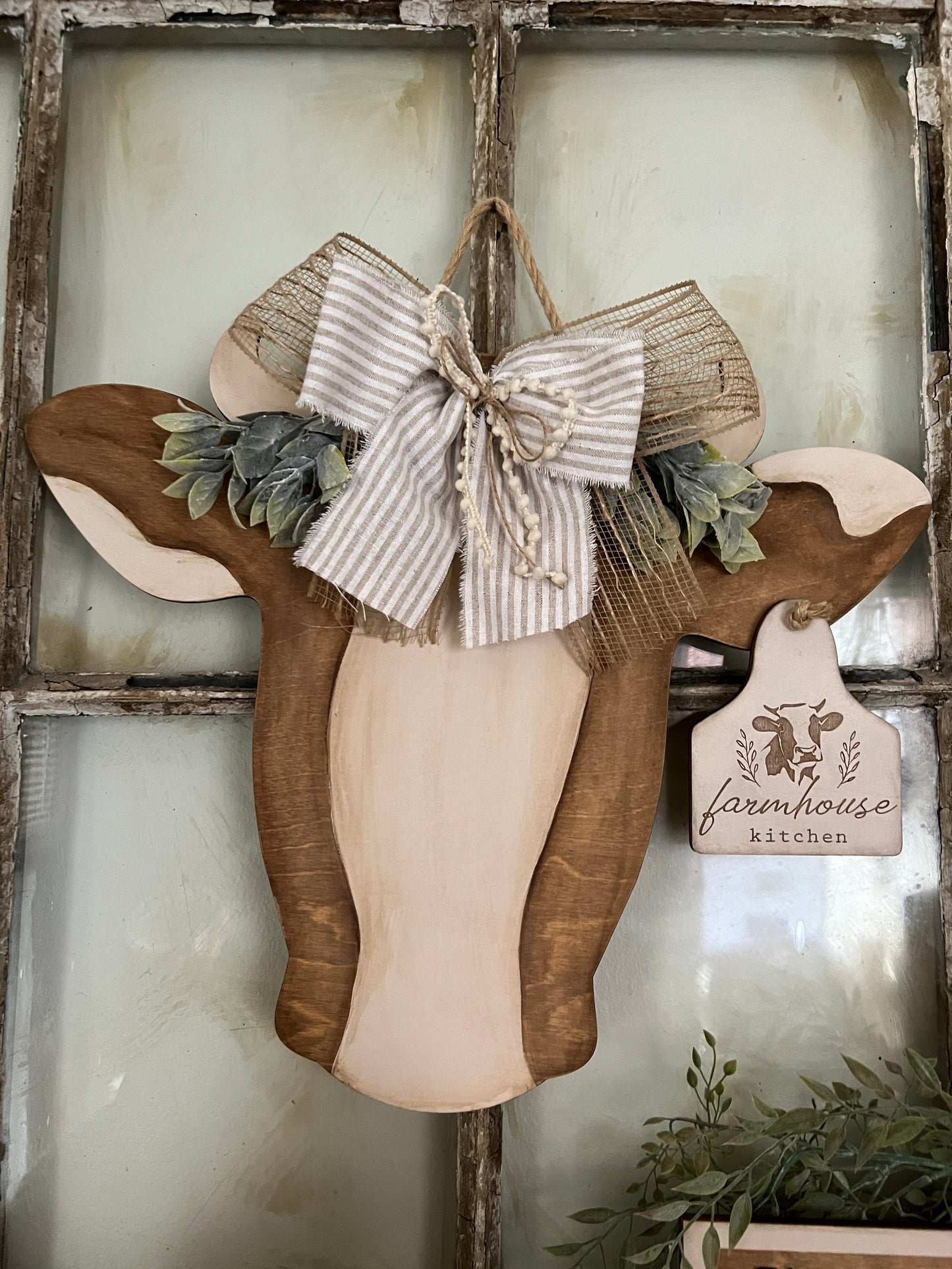 Cow Head hanging Decor