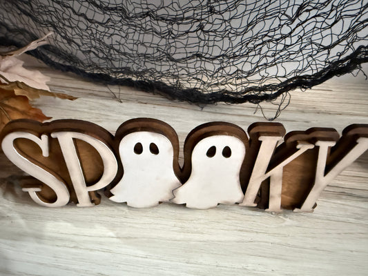 SPOOKY 3D Shelf Sitter