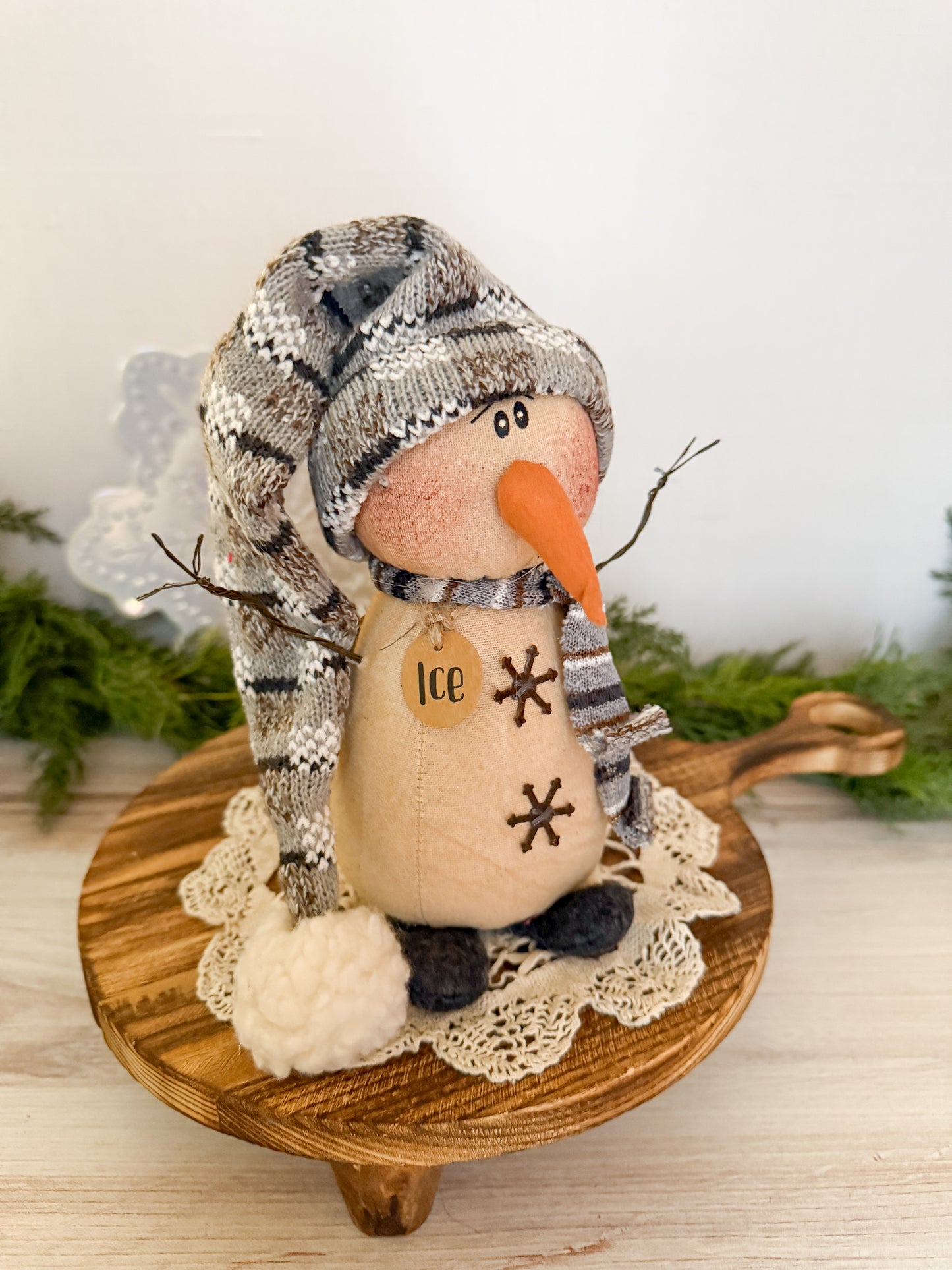 “Ice” Honey & Me Snowman