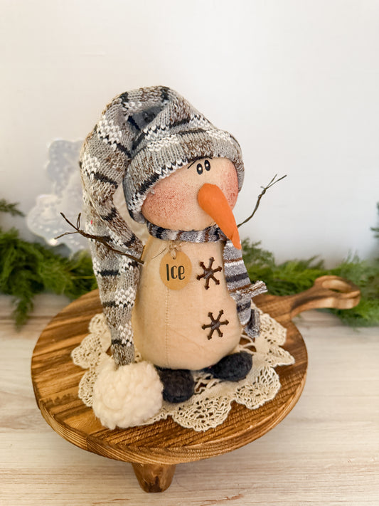 “Ice” Honey & Me Snowman