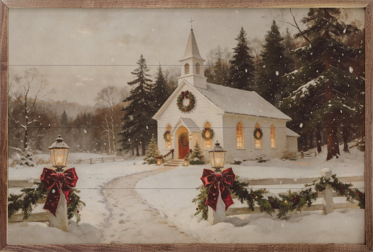 Christmas Chapel Lane
