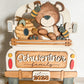 Honey Bee Bear - ADD ON for Interchangeable Truck or Basket - FINISHED PRODUCT