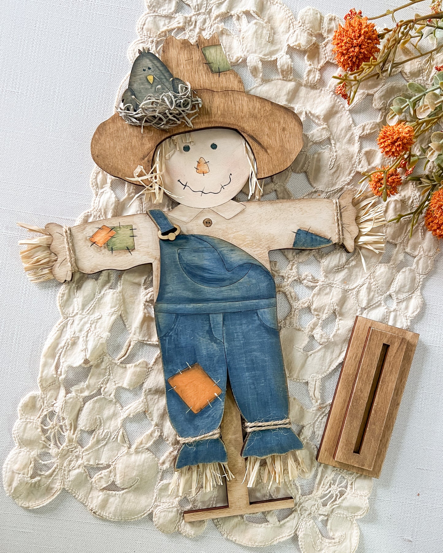 Fall scarecrows