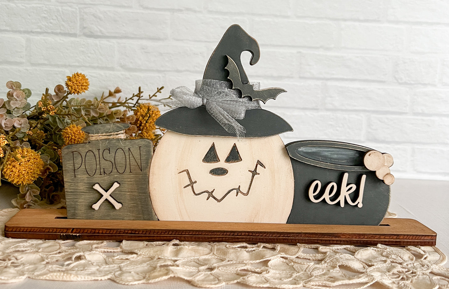 Seasonal Banner Interchangeable Shelf Sitter