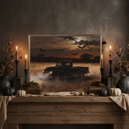 Truck At Night