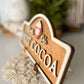 North Pole Hot Cocoa 3D Wood Sign