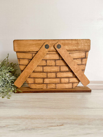 Rustic Interchangeable Basket- FINISHED PRODUCT