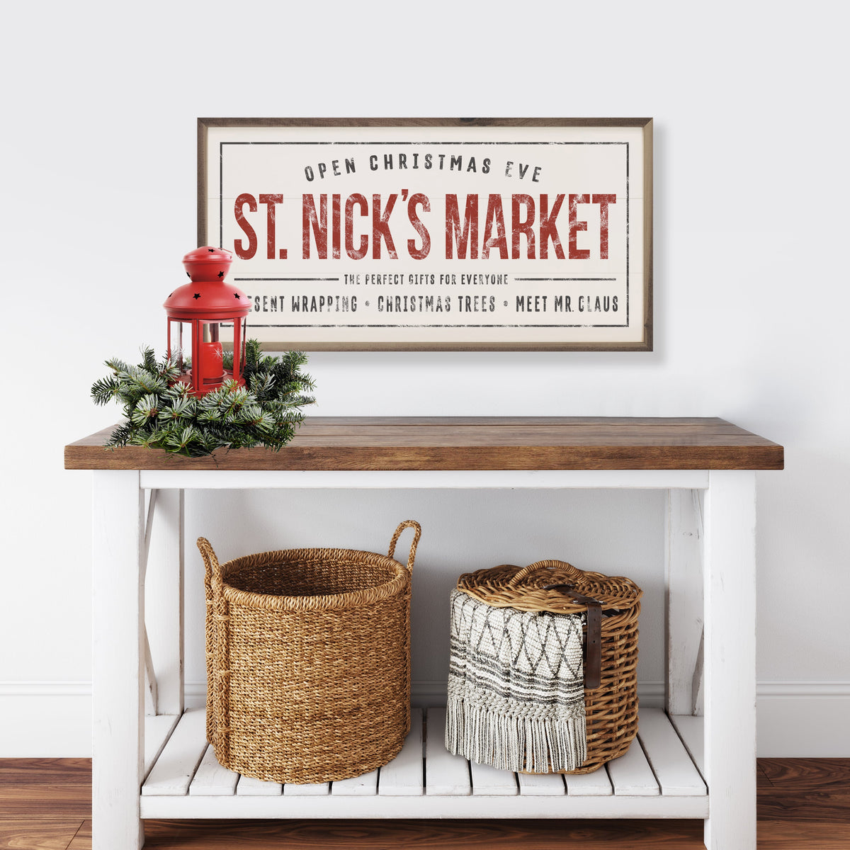 St. Nick's Market White