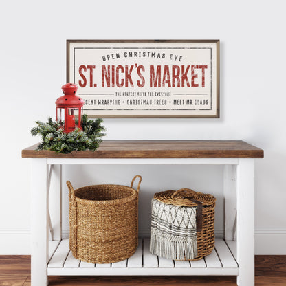St. Nick's Market White