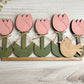 Spring Tulips - ADD ON for Interchangeable Rustic Truck - DIY HOME KIT - NO PAINT INCLUDED