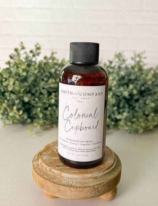Colonial Cupboard 4oz Scented Room Spray bottle