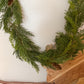 Christmas Cedar faux Garland 6 foot