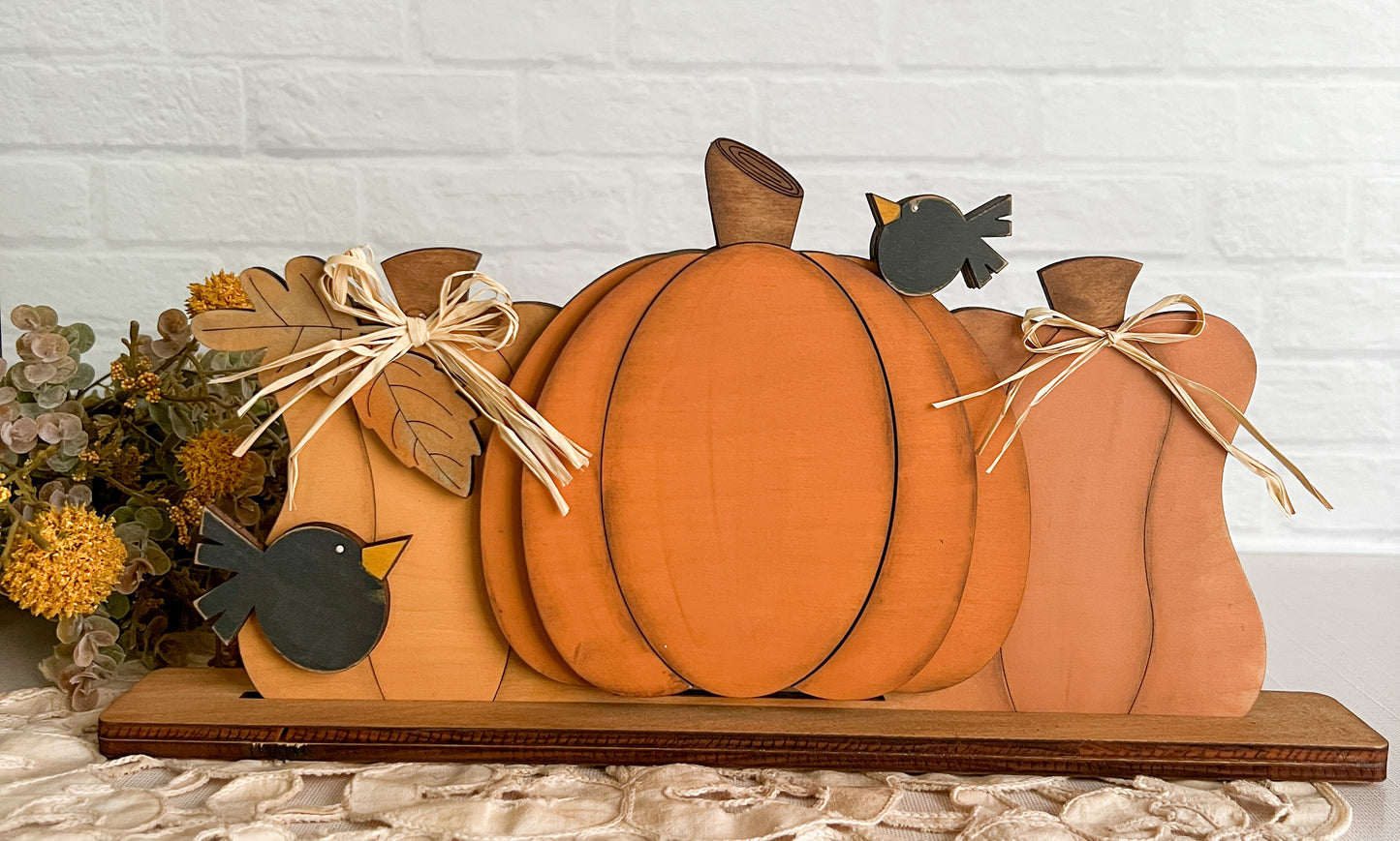 Seasonal Banner Interchangeable Shelf Sitter