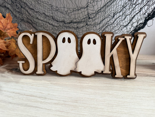 SPOOKY 3D Shelf Sitter