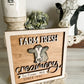 Farm Fresh Creamery Cow 3D Sign