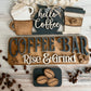 Coffee Bar- ADD ON for interchangeable Rustic Truck - DIY HOME KIT - NO PAINTS