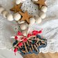 Patriotic Stars & Stripes 3D Wood Bead Garland