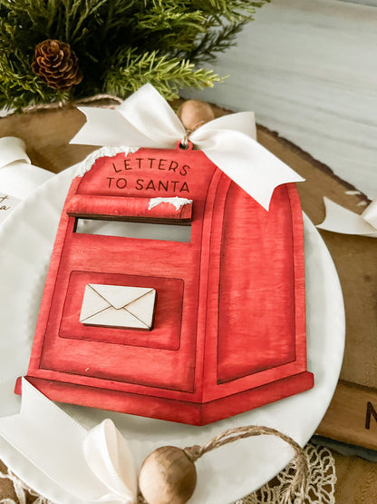 Santa’s Letters 3D Christmas Ornaments