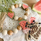 Hello Summer Watermelon Wood Bead Garland