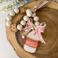 Santa’s Milk & Cookies Wood Bead Garland