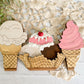 Ice Cream Cones  - ADD ON for Interchangeable Rustic Truck - DIY HOME KIT - NO PAINT INCLUDED