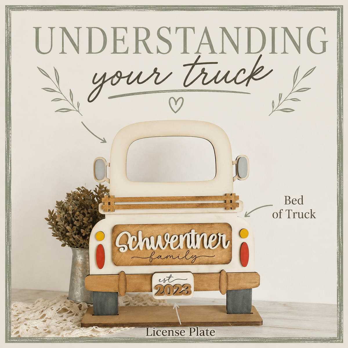 FINISHED - Rustic Interchangeable Truck