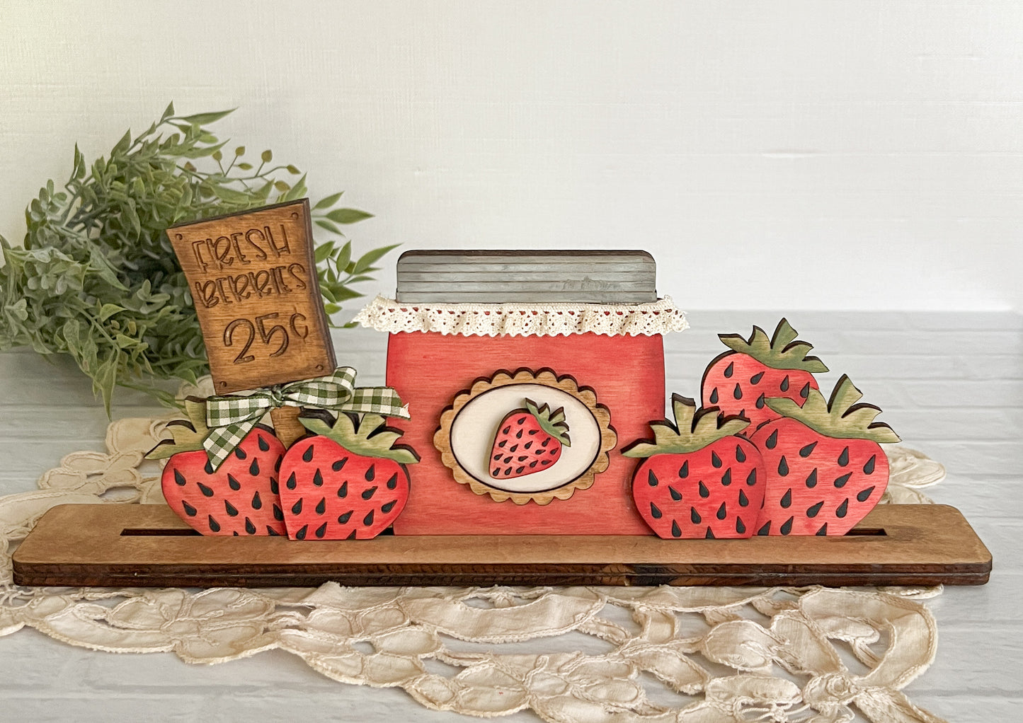 Seasonal Banner Interchangeable Shelf Sitter