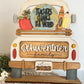 Teachers Change the World - ADD ON for Interchangeable Rustic Truck - FINISHED PRODUCT