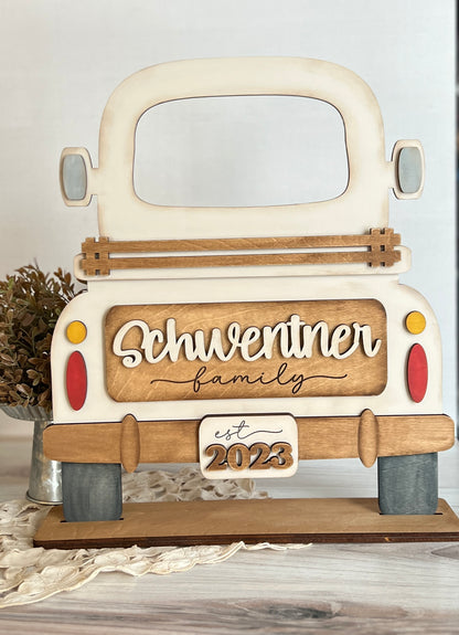 DIY HOME KIT - Rustic Interchangeable Truck