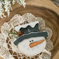 Sam Snowman 3D Ornament - DIY Kit - Wood Blank Only - No Paint Included