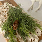 Christmas Cedar greenery pick