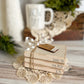 Winter Snuggle Up Mini Wooden Book Stack