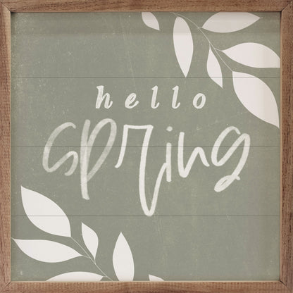 Hello Spring Green