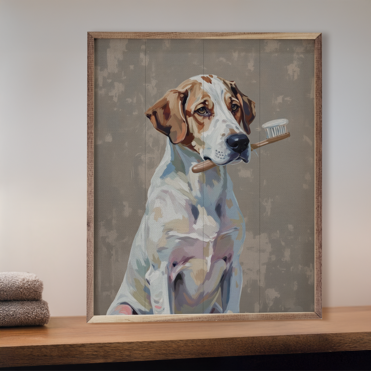 Tooth Brush Dog