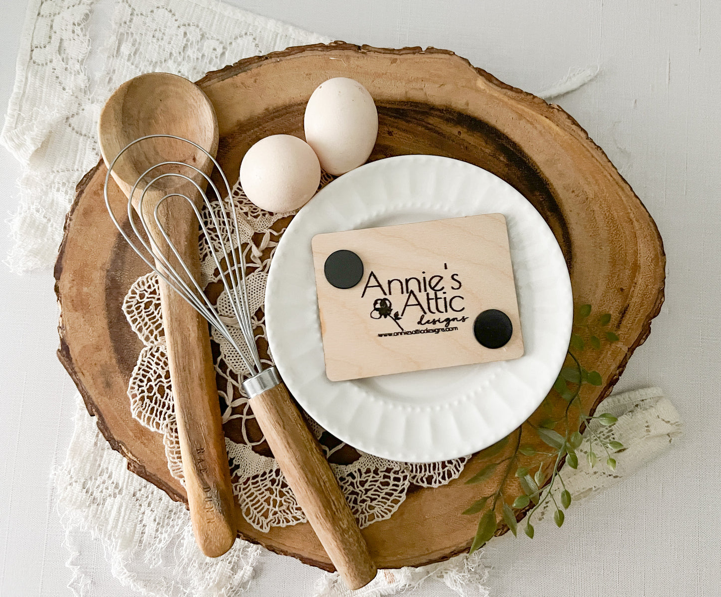 Natural Wood Kitchen Magnets - Welcome to my Mother Cluckin’ Kitchen