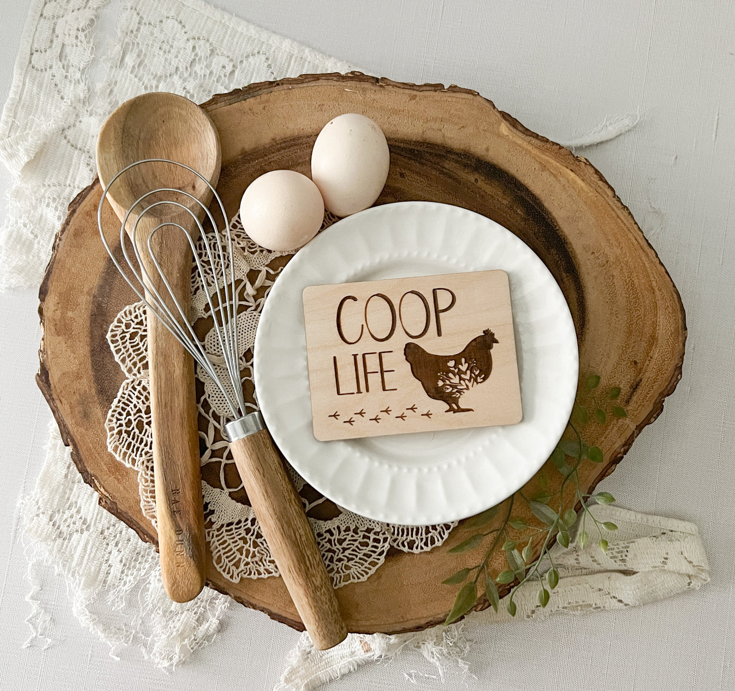 Natural Wood Kitchen Magnet - COOP Life