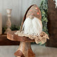 Coral Beige Floral Gnome